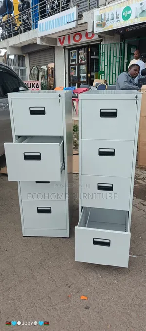 4 Drawers Office Filling Cabinet. One Key Closes All Drawers