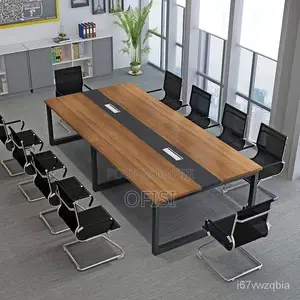 Boardroom Table; Elegant 2.4m Executive Conference Table