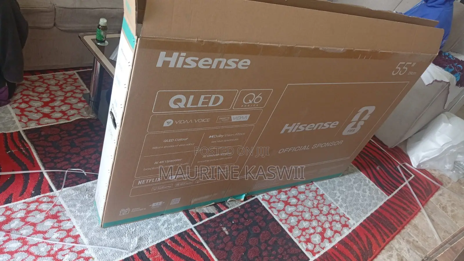 Hisense 55” Inch Qled (Quantum Dot )55q5q