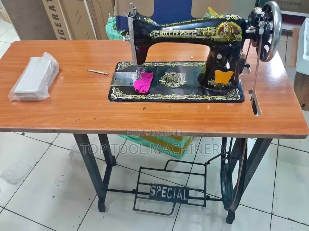 Generational Complete Butterfly Sewing Machine With Local Table