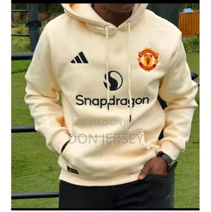 Heavy Original Manchester United Hoodie - Beige