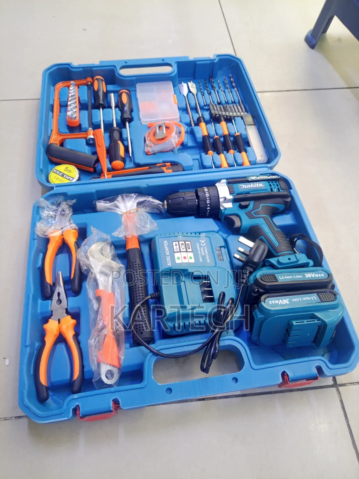 Makita 36v Cordless Drill Set – Complete Home Diy Tool Kit