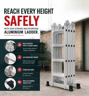 Strong Aluminium Multipurpose Ladder 4x4