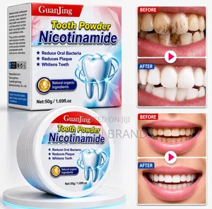 Organic Teeth Whitening Powder 50gm--Todays Offer