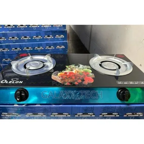 Oleon 2-Burner Stainless Gas Stove