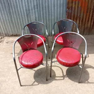 Multicoloured Chiselled Restaurant Seats