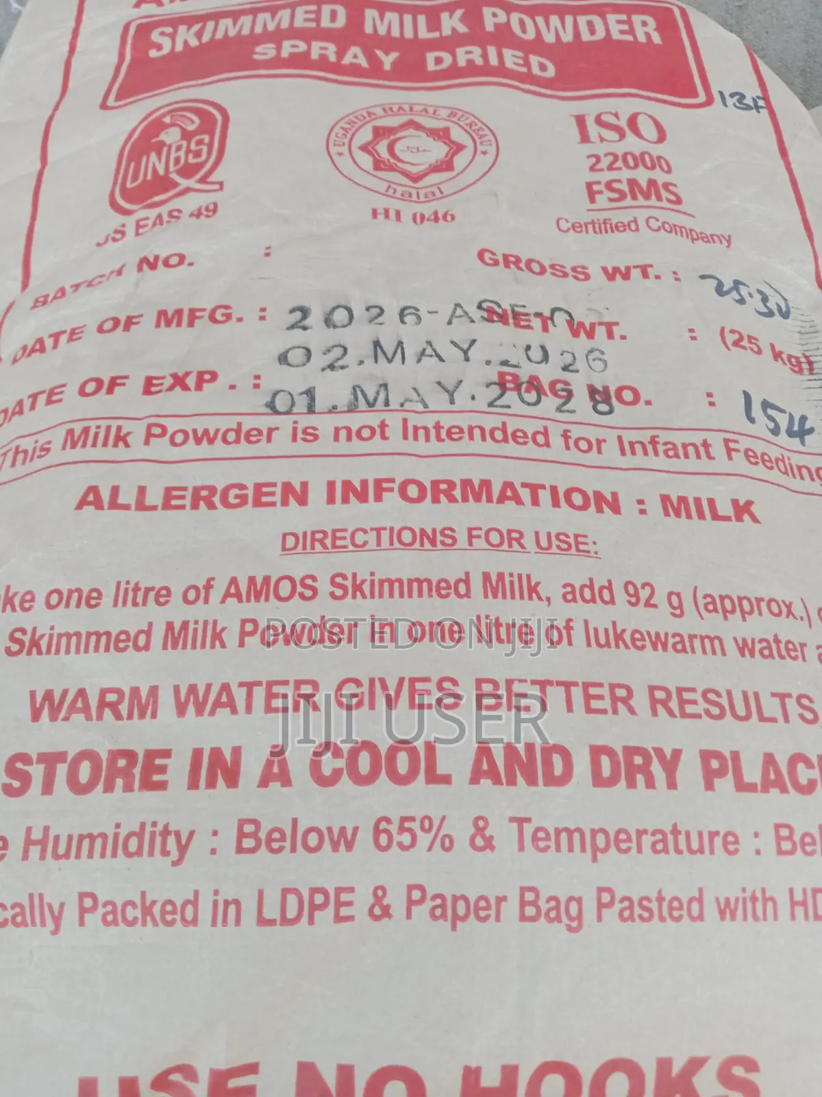 Skimmed Milk Powder -25kg