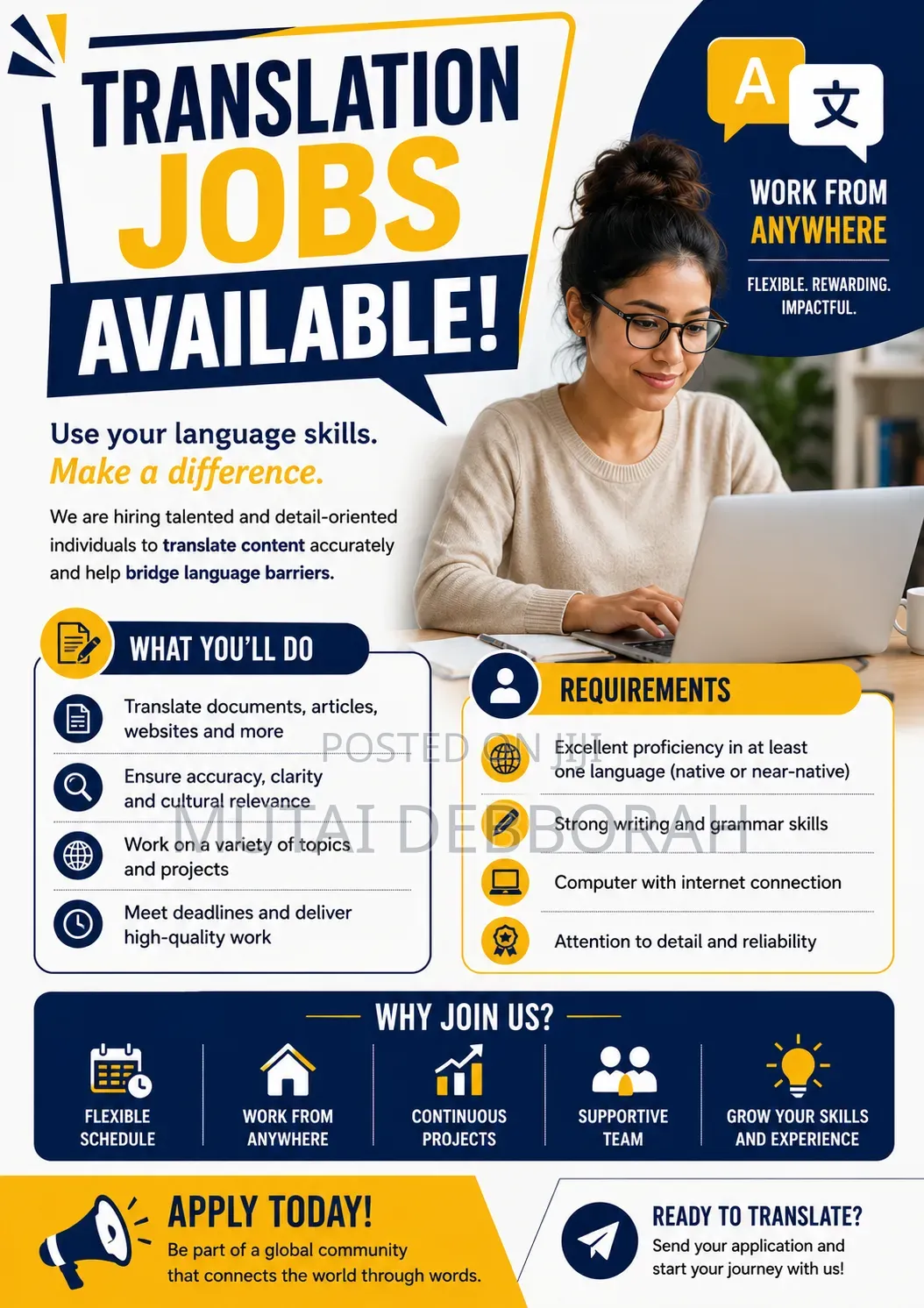 Now Hiring: Translators