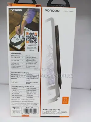 This Is a Porodo Wireless Digital Magnetic Stylus Pencil
