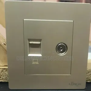 Tv + Computer Faceplate