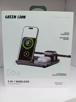 Green Lion 3 In1 Multifunctional Wireless Charger
