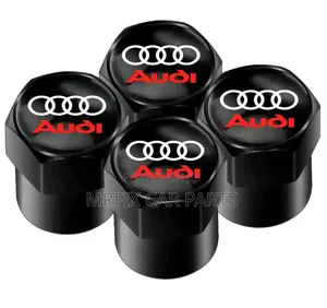 Audi 4pcs Car Wheel Tire Air Valve Caps Stem Covers