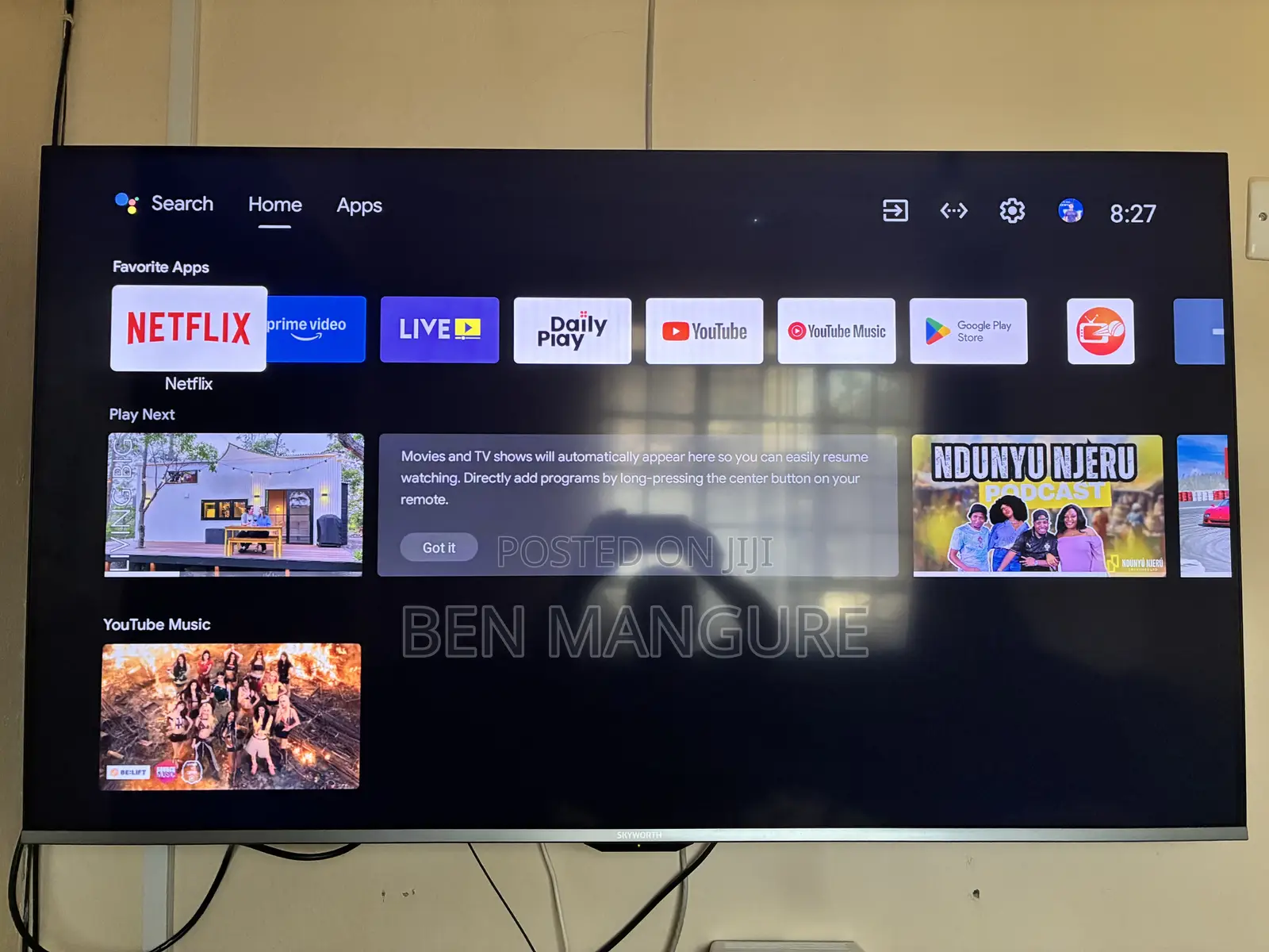Sky Worth Android Tv 50”
