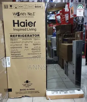 Haier 215l Single Glass Door Direct Cool Fridge