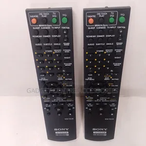 Sony Hometheatre Remotes
