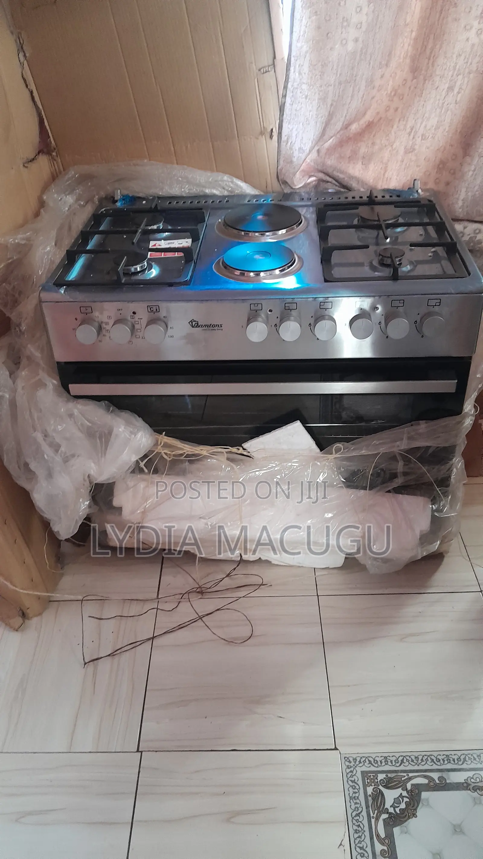 Ramtons 60*90 Full Oven Standing Cooker