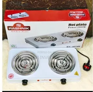Rashnik Double Coil Hot Plate 2000watts