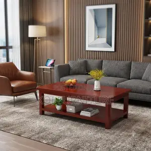 Coffee Table; Mahogany Room Decor Coffee Table