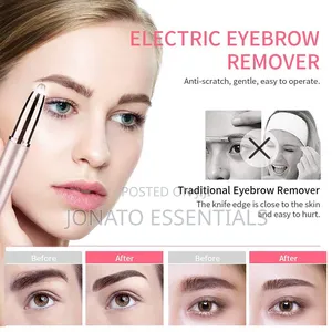 Electric Eyebrow Trimmer - Painless Precision Hair Remover