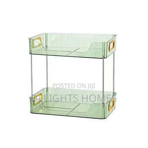2-Tier Rectangular Countertop Storage Organizer_hg