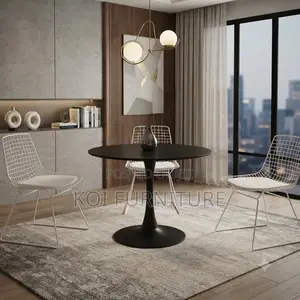 Coffee Table; Marble Round Center Table
