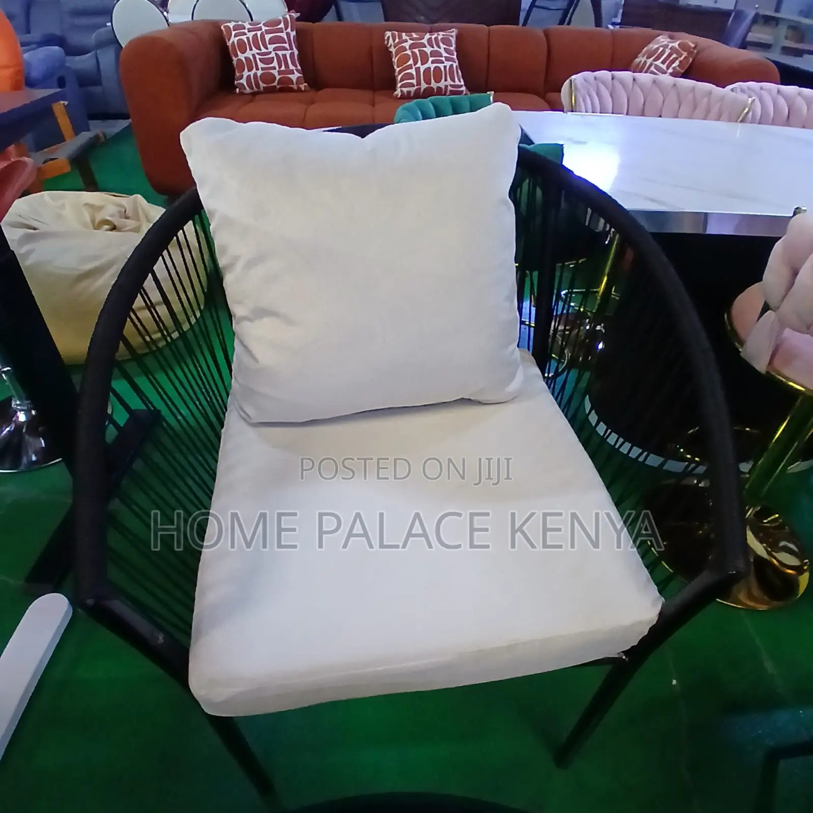 Balcony Set: Espresso Frame Armchair Set