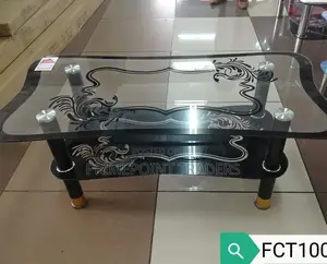 Executive Glass Coffee Table Fct1006 – Modern Elegance for Every Space