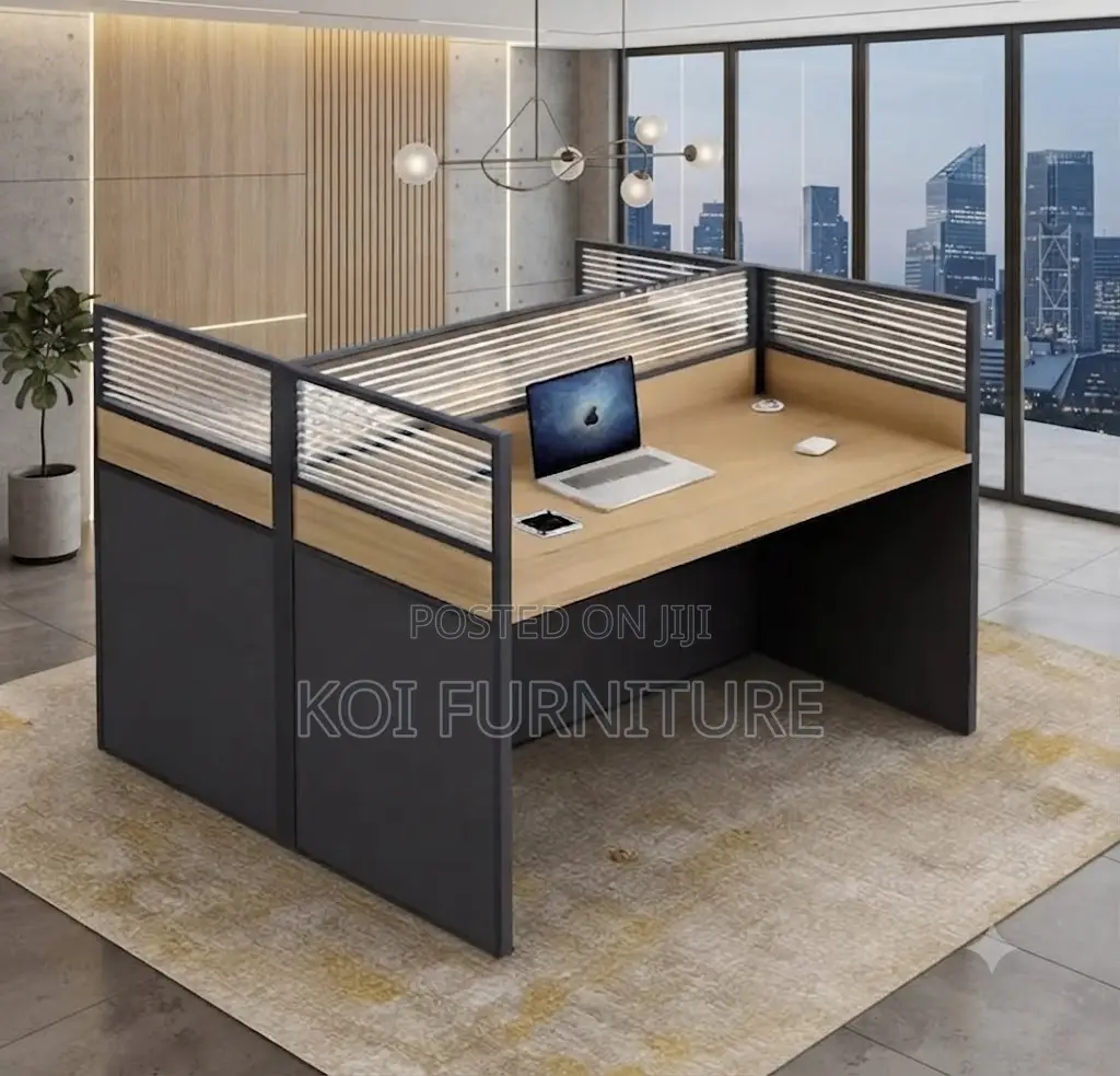 Office Workstation; Two Users Modern Customization Office Workstation