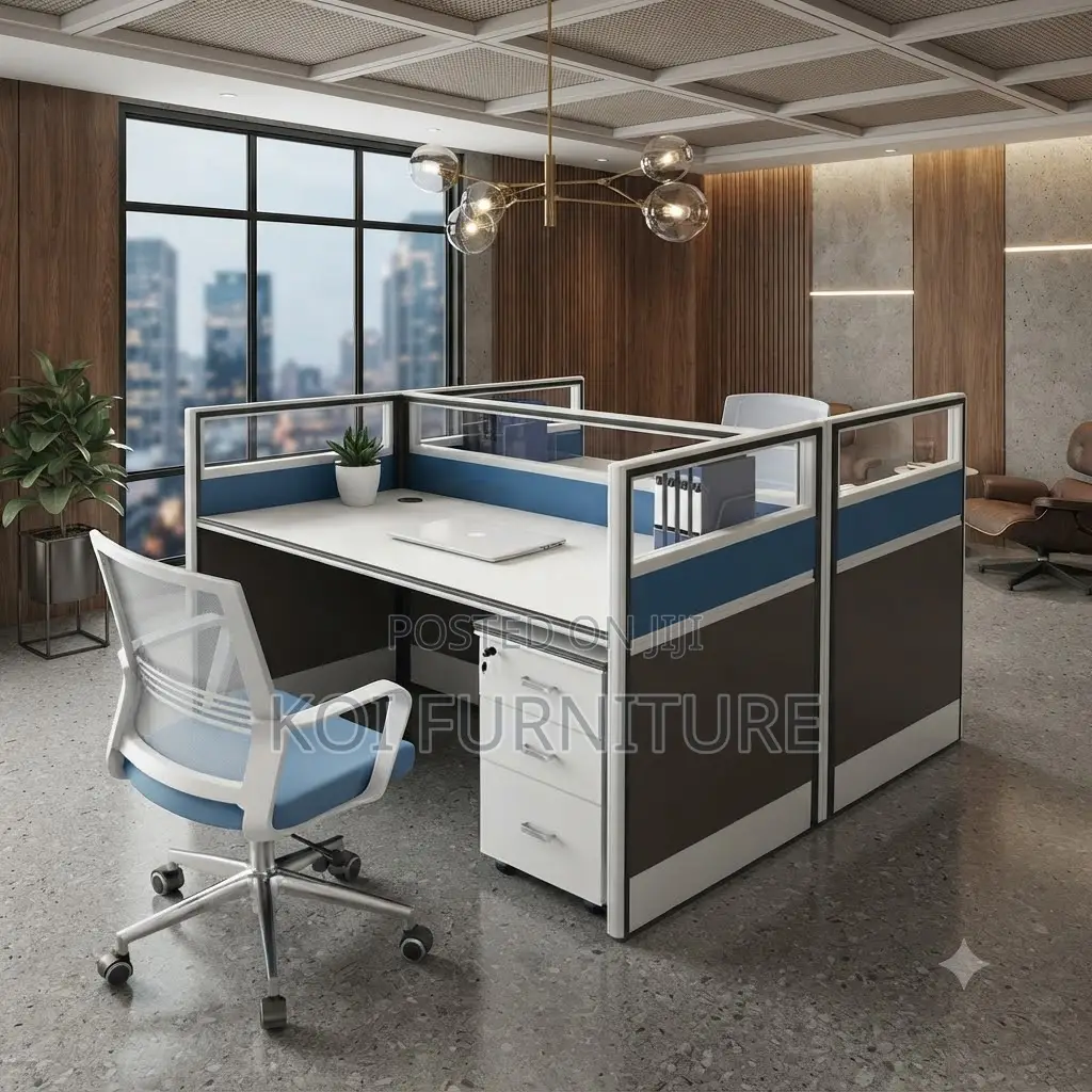 Office Workstation; Two Users Modern Customization Office Workstation