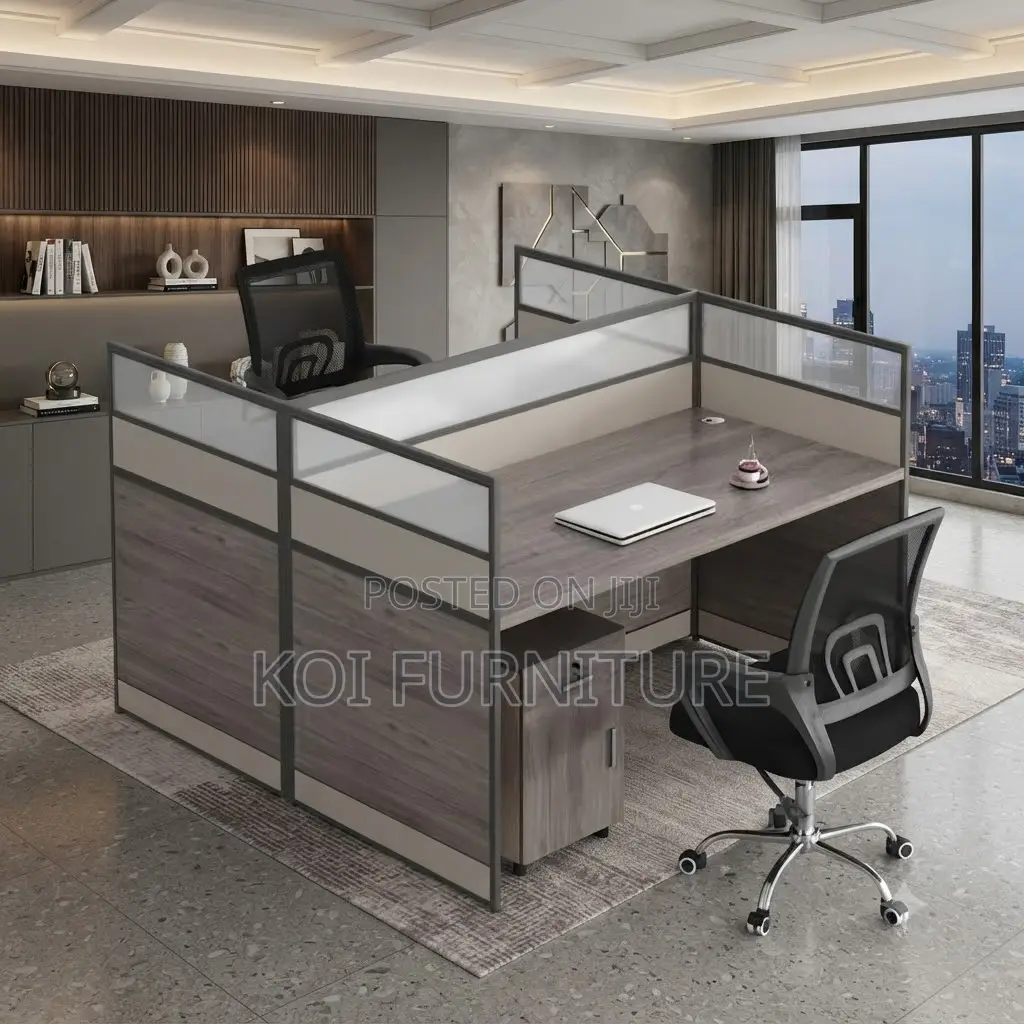 Office Workstation; Two Users Modern Customization Office Workstation