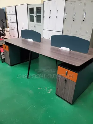 Moder Four-Way Office Workstation