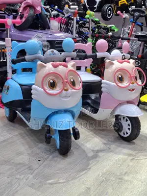 Kids Ride on Motorbike With 3 Wheel Support