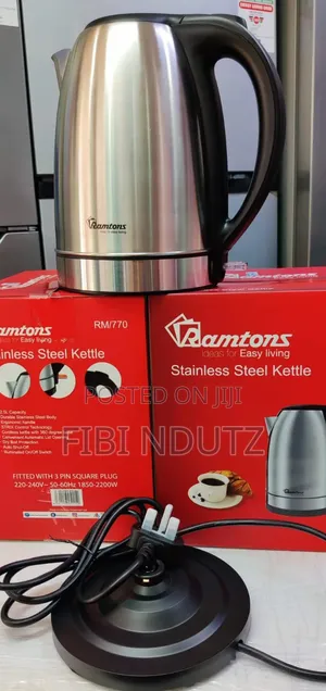 Ramtons Kettle Stainless Steel 2.5l/Kettle