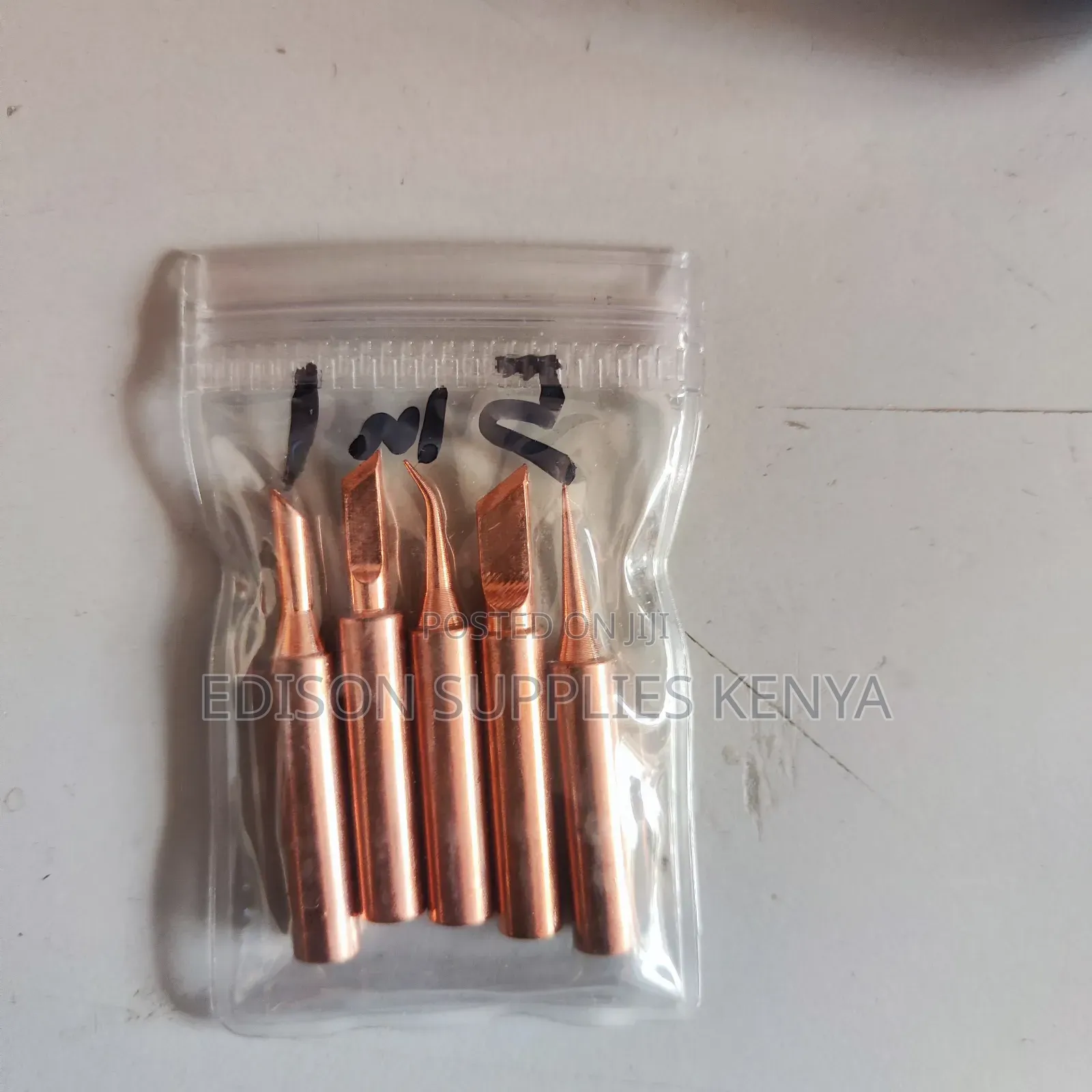 Solder Tips 5pcs Copper Soldering Iron Welding Station Tip