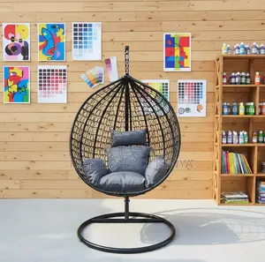 Hammock Swing: Hanging Nest Chair With Galvanized Iron Stand