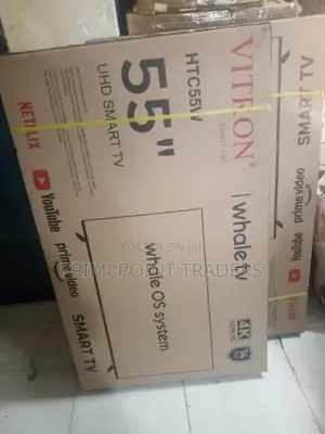 Vitron 55" Whale Uhd Smart Television – Modern Design Meets Clarity