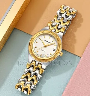 Skmei Ladies Sliver Gold Wrist Watch