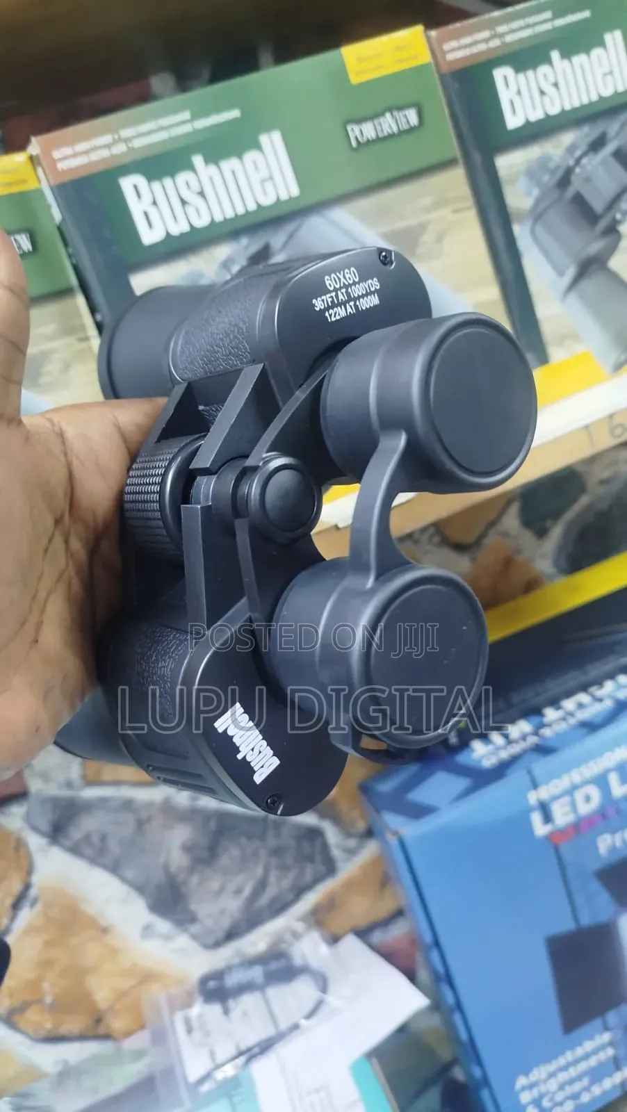 60*60 Bushnell High Definition Binoculars