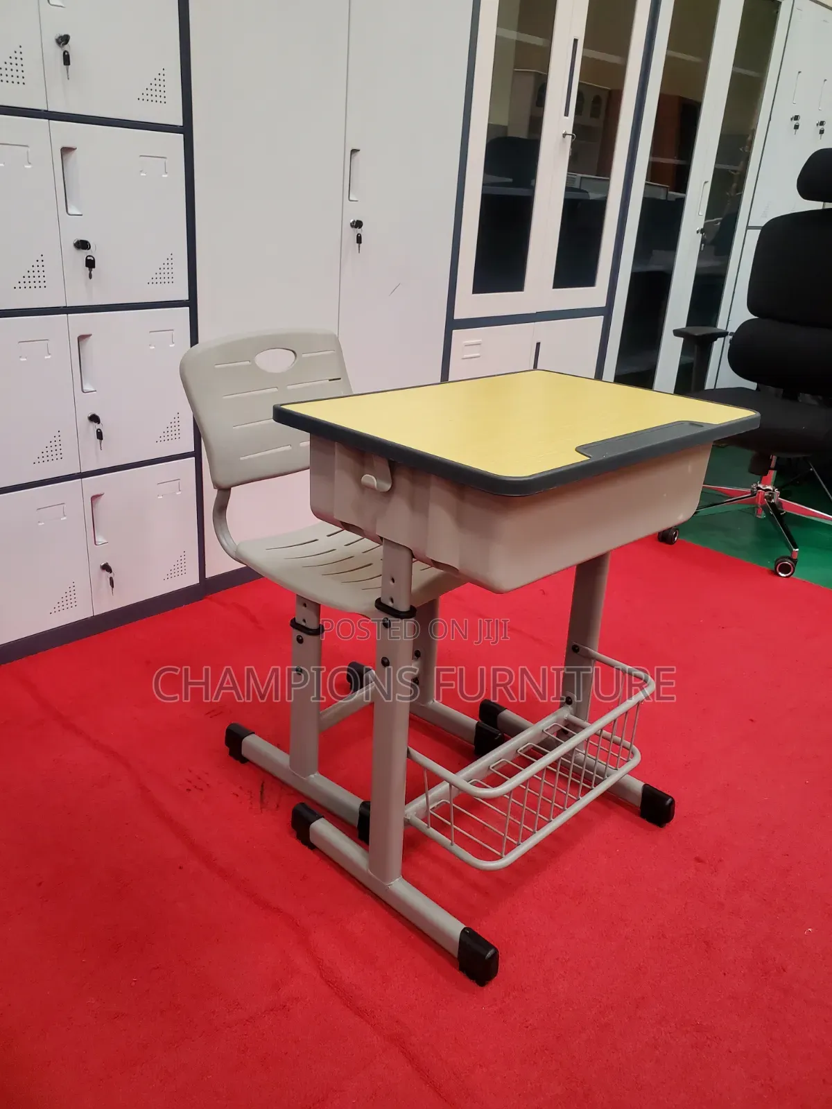 Ergonomic Student Study Table and Chair Set