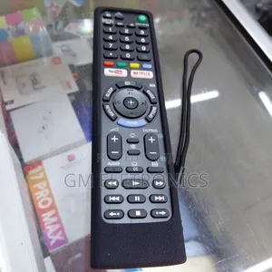 Universal Sony Smart Tv Remote With Silicone Cover(Black)