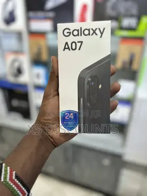 New Samsung Galaxy A07 4G 64 GB Black