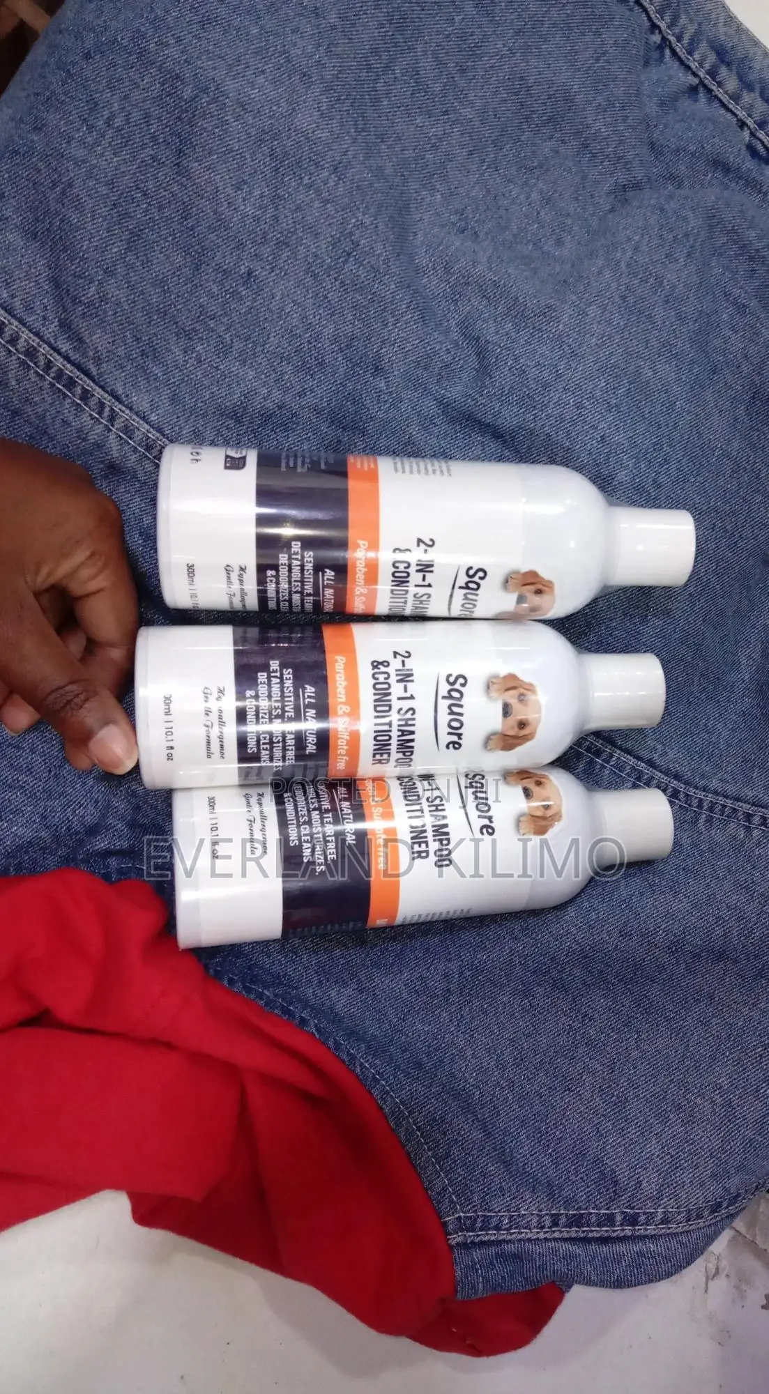 Squore 2-in-1 Shampoo Conditioner for Dogs