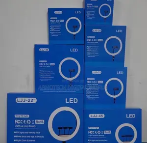 Led Ring Lights With Tripod, Remote Control