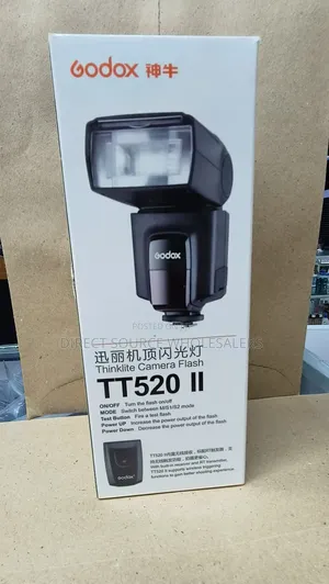 Godox Tt520 Speedlite Camera Flash for Canon Nikon Sony DSLR
