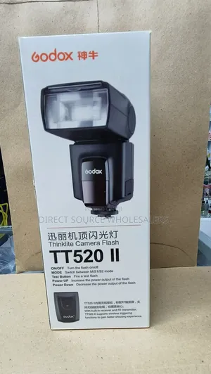 Original Godox Tt520 Speedlight Flash With Wireless Trigger
