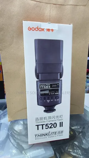 Original Godox Tt520 Speedlight Flash With Wireless Trigger