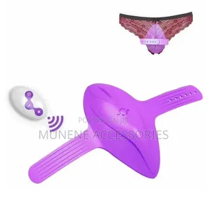 Rechargeable Panty Attached Vibrator With Remote Control, 15 Modes