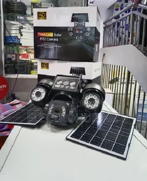 Security 4g Triple Lens With 2 Solar Panel - V380 Pro Mobile Apps