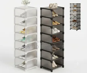 Space-Saving 7-Tier Shoe Rack - Slim Design