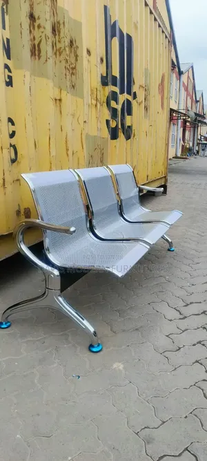 Stainless Steel Waiting Bench